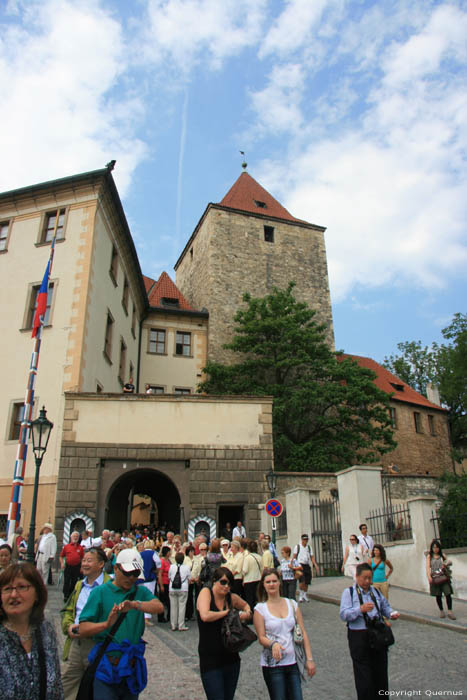 Entrance to castle Pragues in PRAGUES / Czech Republic 