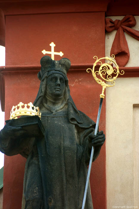 Sint-Jorisbasiliek (Bazilika Sv. Jiri) Praag in PRAAG / Tsjechi 