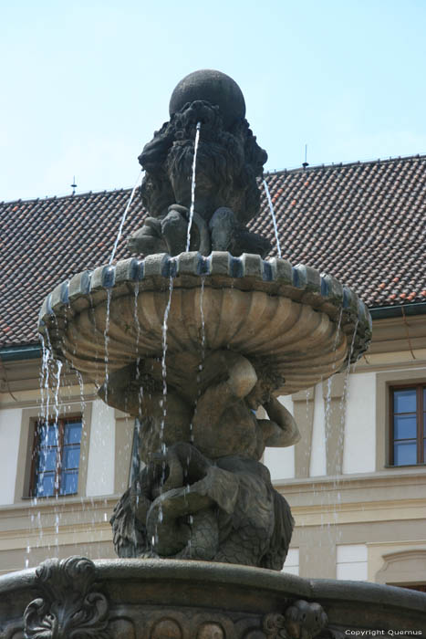 Fontein Praag in PRAAG / Tsjechi 