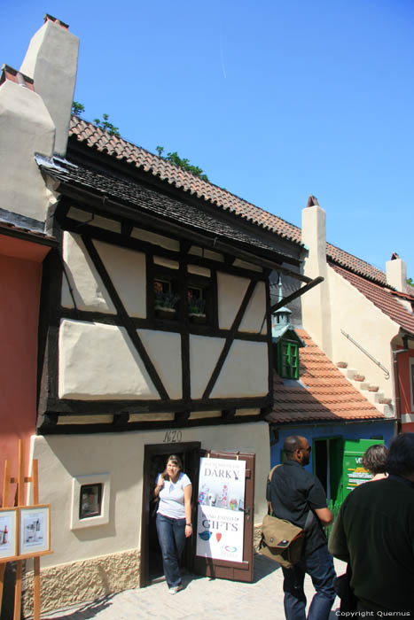 Gouden straatje Praag in PRAAG / Tsjechi 