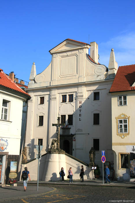 Hotel Questenberk in vroegere kerk Praag in PRAAG / Tsjechi 