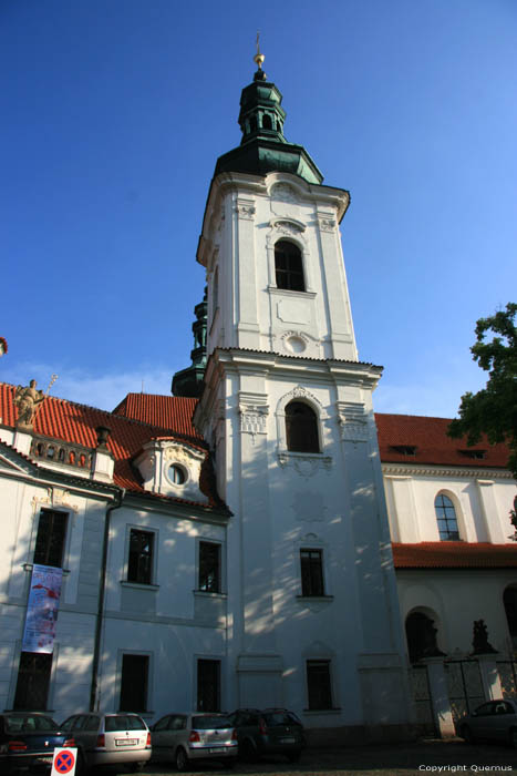 Strahov cloister Pragues in PRAGUES / Czech Republic 