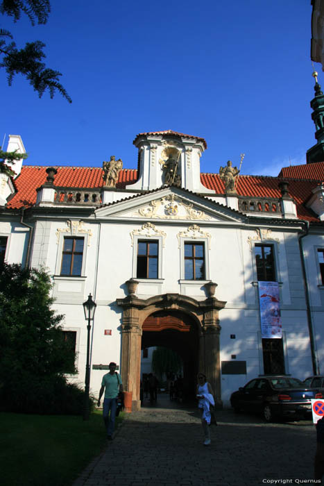 Strahov cloister Pragues in PRAGUES / Czech Republic 