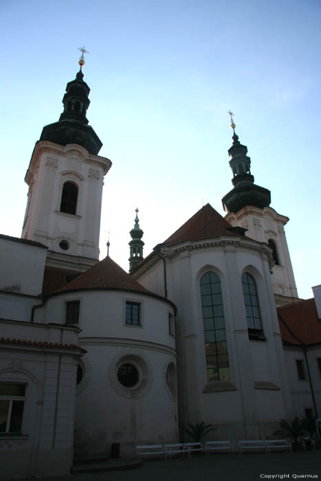 Strahov cloister Pragues in PRAGUES / Czech Republic 