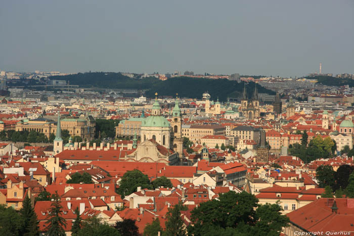 Uitzicht op Praag Praag in PRAAG / Tsjechi 