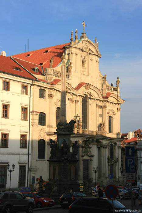 Sinat Nicolas' church Pragues in PRAGUES / Czech Republic 