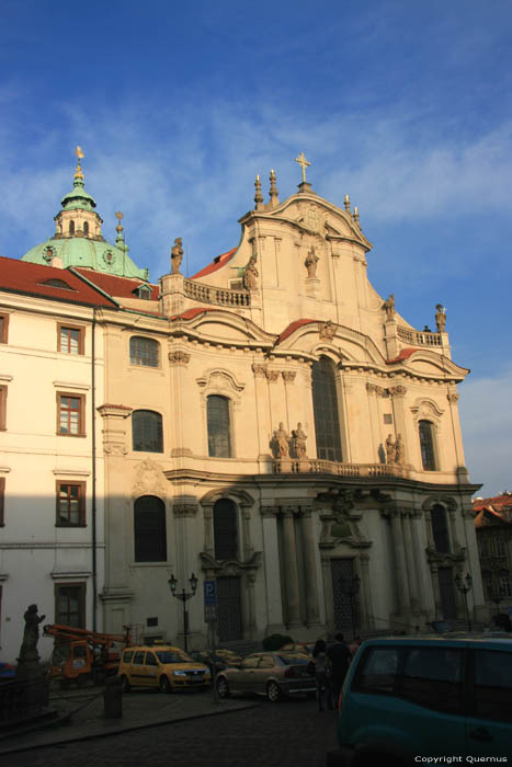 Sinat Nicolas' church Pragues in PRAGUES / Czech Republic 