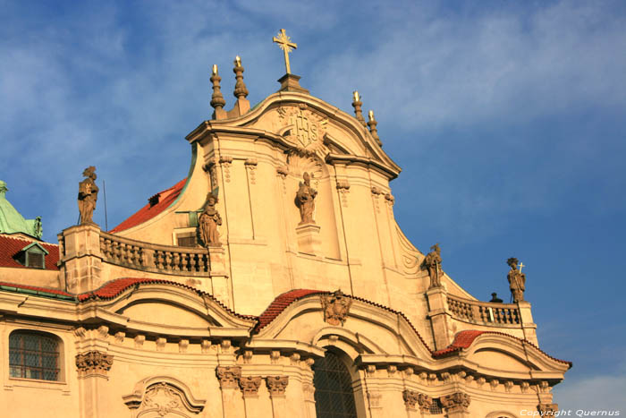 Sinat Nicolas' church Pragues in PRAGUES / Czech Republic 