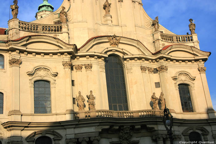 Sinat Nicolas' church Pragues in PRAGUES / Czech Republic 