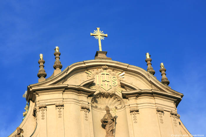 Sinat Nicolas' church Pragues in PRAGUES / Czech Republic 