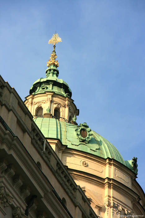 Sinat Nicolas' church Pragues in PRAGUES / Czech Republic 