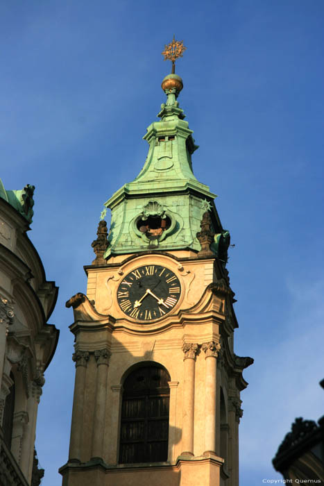 Sinat Nicolas' church Pragues in PRAGUES / Czech Republic 