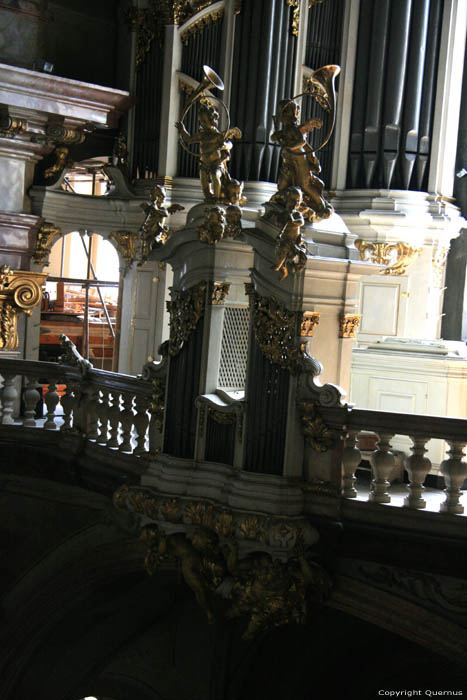 Sinat Nicolas' church Pragues in PRAGUES / Czech Republic 