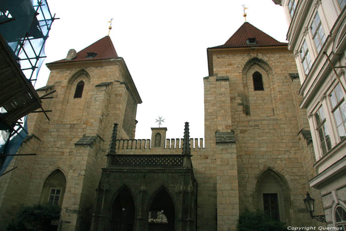 Sint-Mariakerk (Kostel Panny Marie pod retezem) Praag in PRAAG / Tsjechi 