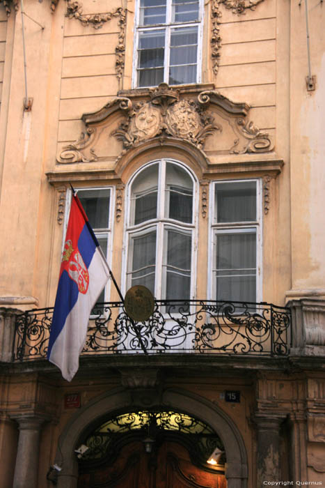 Servische Embassade Praag in PRAAG / Tsjechi 