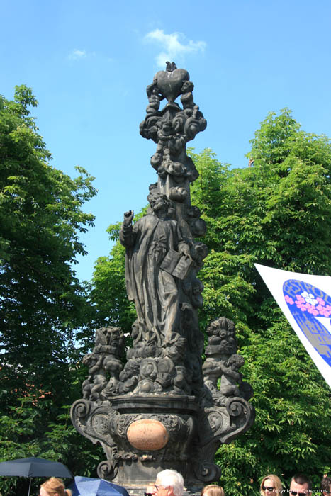 Statue of St. Cajetan Pragues in PRAGUES / Czech Republic 
