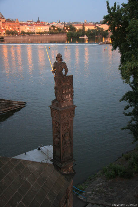 Knight with Sword Pragues in PRAGUES / Czech Republic 