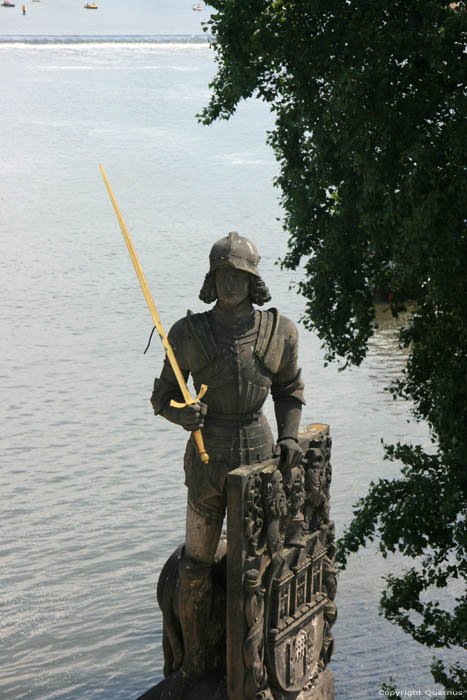 Knight with Sword Pragues in PRAGUES / Czech Republic 