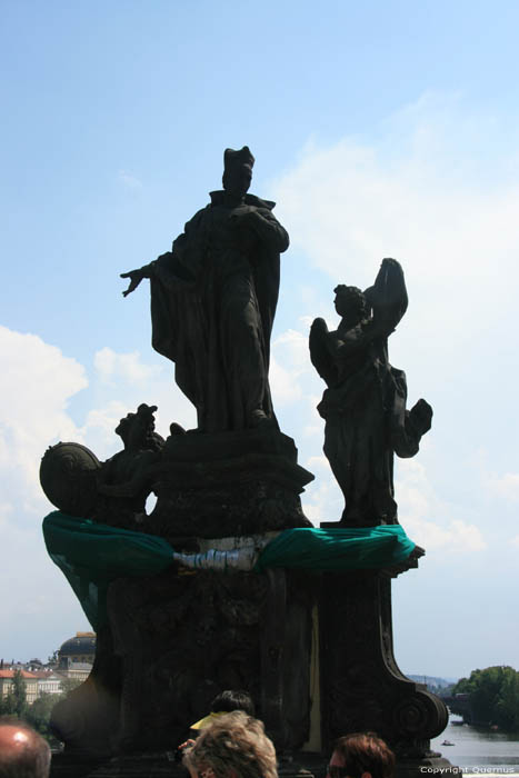 Beeld Sint-Franciscus de Borgia (souso sv. Frantika Borgie) Praag in PRAAG / Tsjechi 