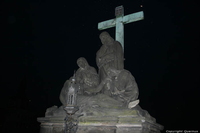 Statue of the Lamentation of Christ Pragues in PRAGUES / Czech Republic 