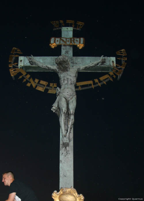 The Crucifix and Calvary Pragues in PRAGUES / Czech Republic 