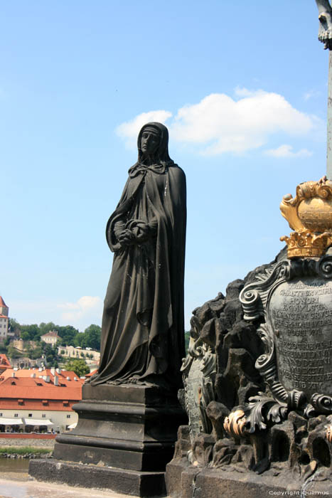 Kruis Crificix en Calvarus (souso Ke s Kalvri) Praag in PRAAG / Tsjechi 