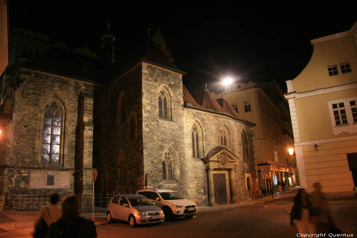 Saint-Martin-in-the-Wall 's church Pragues in PRAGUES / Czech Republic 