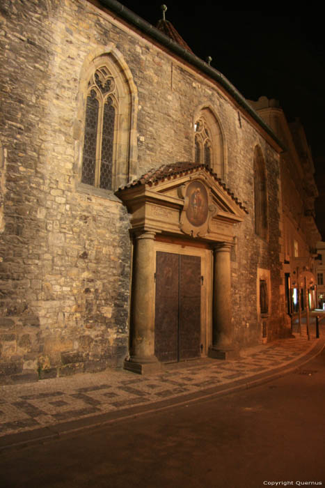 Sint-Martinus-in-de-Muurkerk Praag in PRAAG / Tsjechi 