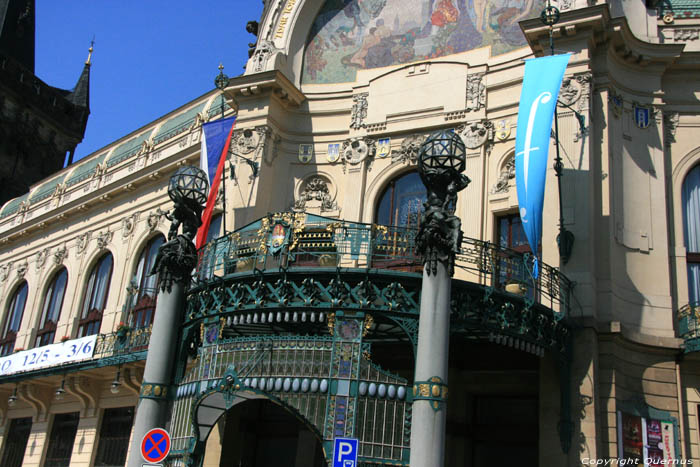 Stadhuis Praag in PRAAG / Tsjechi 