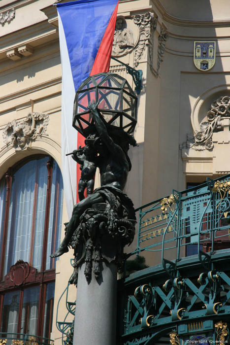 Stadhuis Praag in PRAAG / Tsjechi 