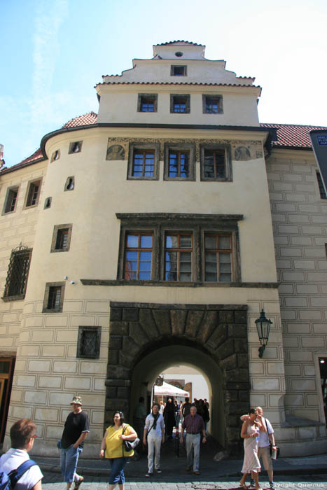 Buidling with passage Pragues in PRAGUES / Czech Republic 