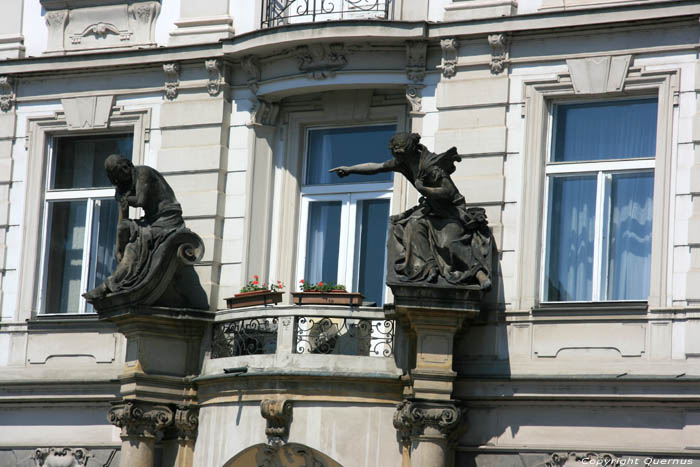 Grande maison Pragues  PRAGUES / Rpublique Tchque 