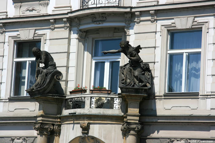 Breed huis Praag in PRAAG / Tsjechi 