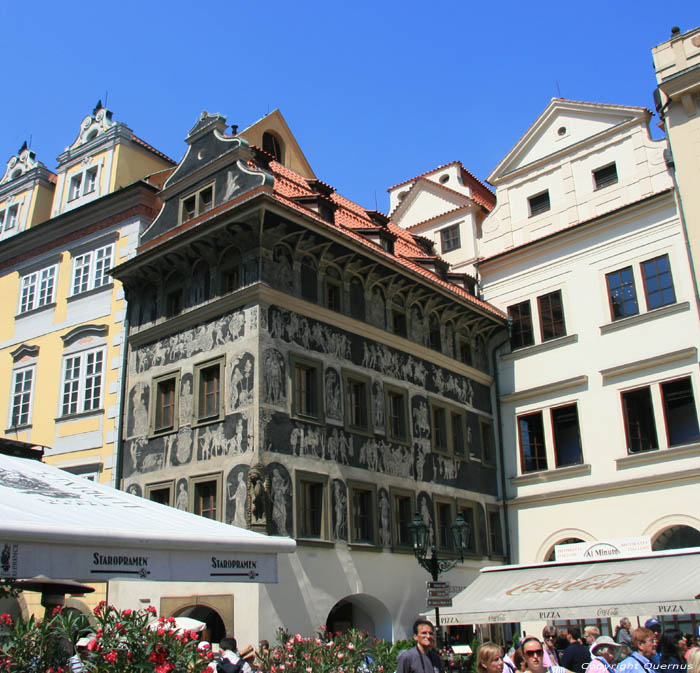 Huis Bij de Minuut Praag in PRAAG / Tsjechi 