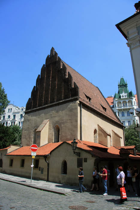 Oud-Nieuwsynagoge (Staronova Synagoga) Praag in PRAAG / Tsjechi 