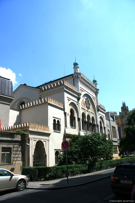 Spaanse Synagoge (Spanelska Synagoga) Praag in PRAAG / Tsjechi 