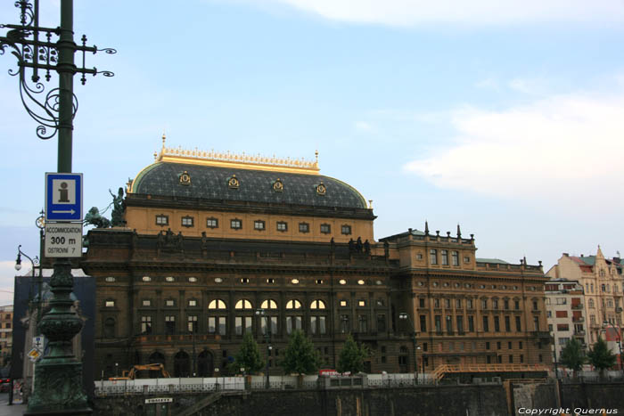 Nationaal Theater (Narodni Divadlo) Praag in PRAAG / Tsjechi 