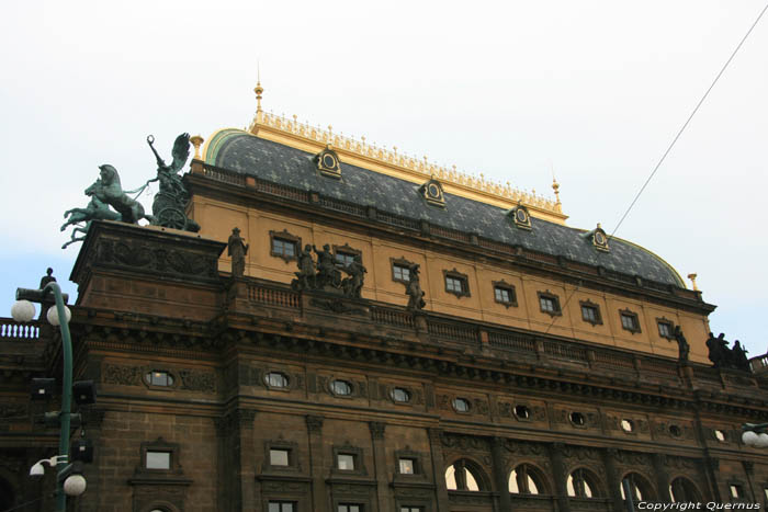 Nationaal Theater (Narodni Divadlo) Praag in PRAAG / Tsjechi 