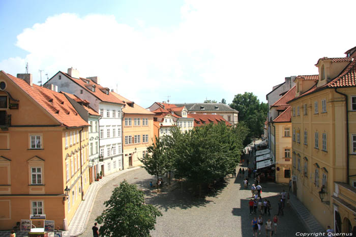 Zicht op Kampa Eiland Praag in PRAAG / Tsjechi 