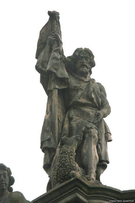 Standbeeld herder Praag in PRAAG / Tsjechi 