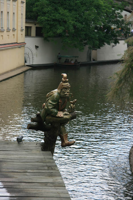 Statue Pragues  PRAGUES / Rpublique Tchque 