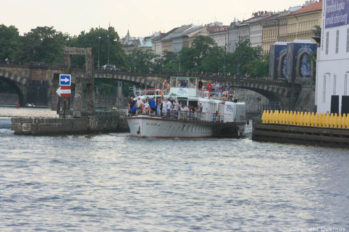 Vysehrad boat Pragues in PRAGUES / Czech Republic 