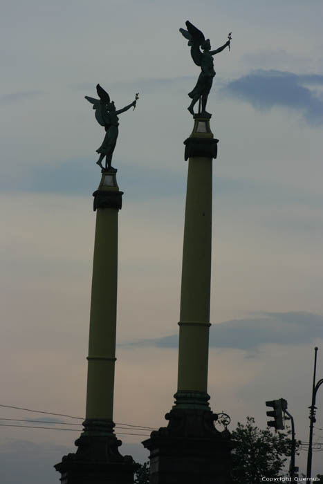 Checuv Most brug Praag in PRAAG / Tsjechi 