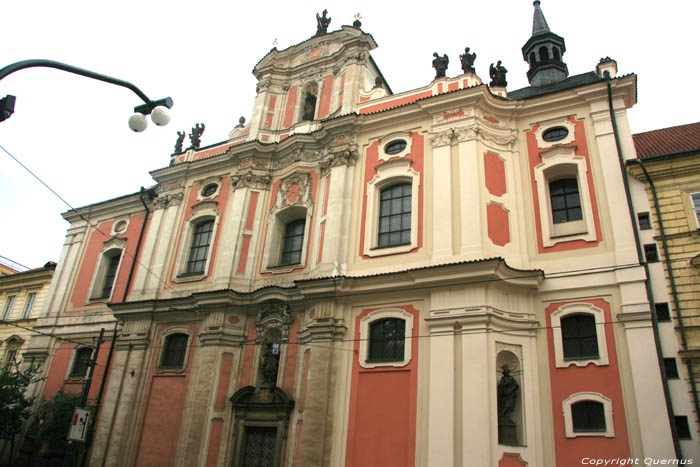 Sint-Ursulakerk Praag in PRAAG / Tsjechi 