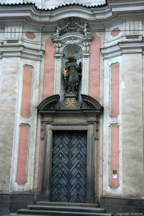 Sint-Ursulakerk Praag in PRAAG / Tsjechi 
