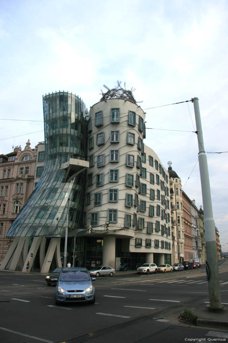 Dancing House - Ginger and Fred - Tancici Dum Pragues in PRAGUES / Czech Republic 