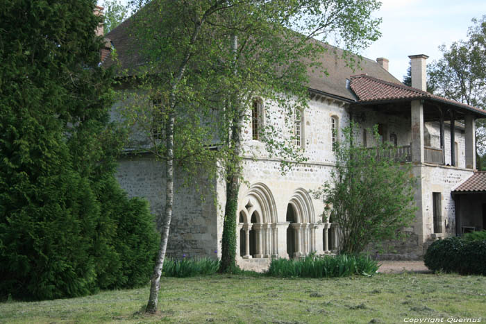 Sint-Gilbertus van Neuffontabdij Saint-Didier Het Bos in Saint Didier la Fort / FRANKRIJK 