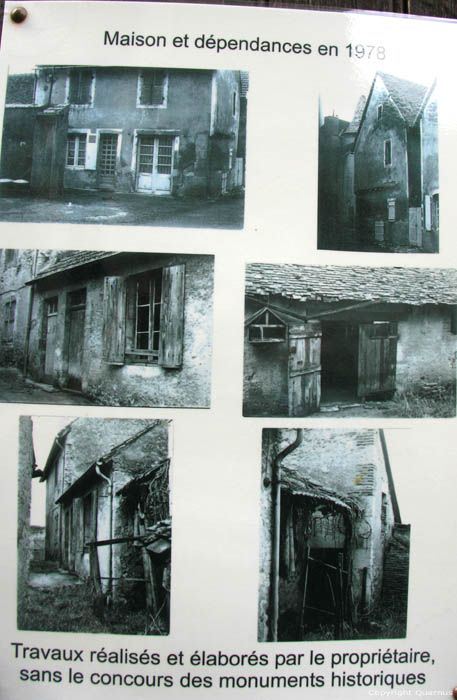 Restaurated house Billy / FRANCE 
