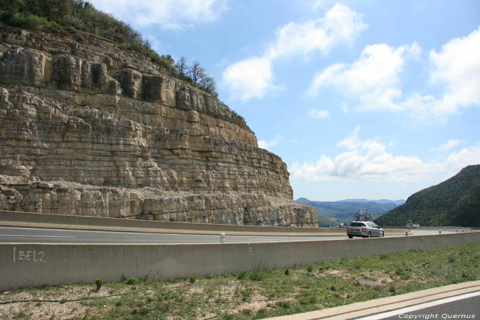 Vallai et Mridienne autoroute Pgairolles-de-l'Escalette / FRANCE 