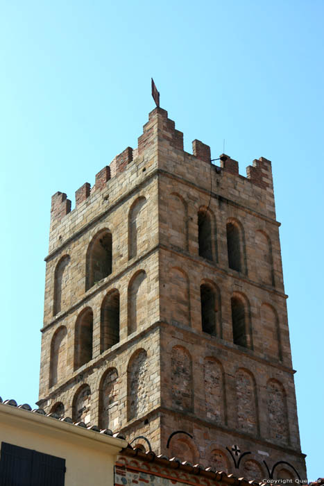 Saint Eulalie's cathedral Elne / FRANCE 